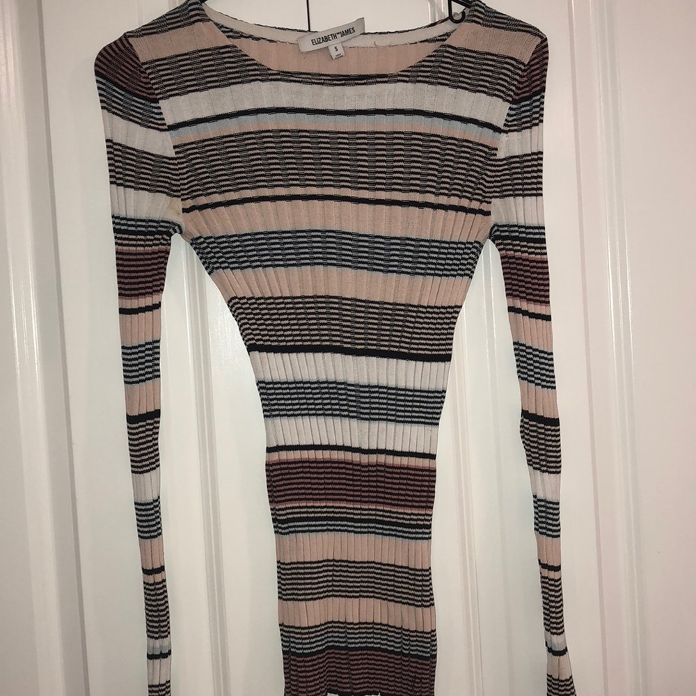 Elizabeth and James stripped long sleeve